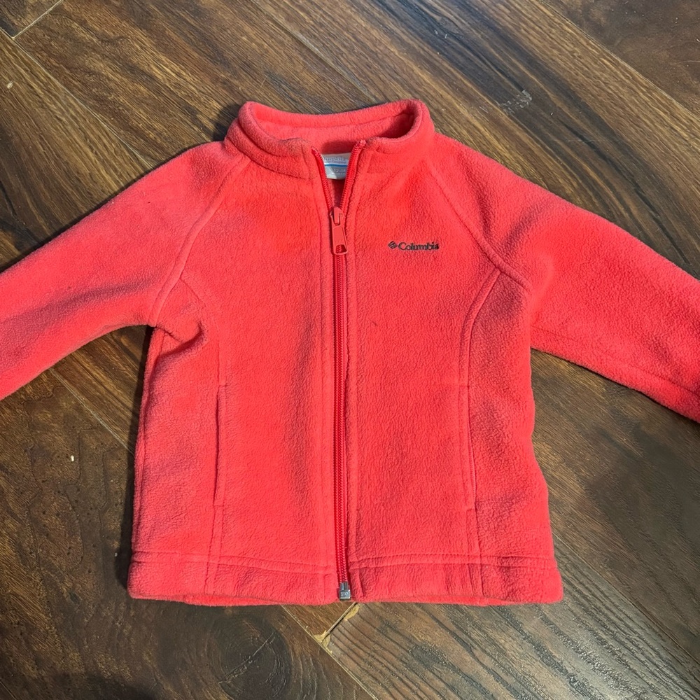 Columbia Kids Bright pink  Fleece Jacket